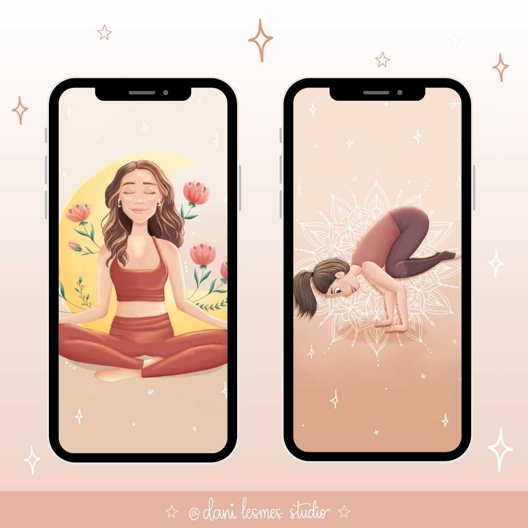 🧡 Yoga Zen Phone Wallpapers Bundle