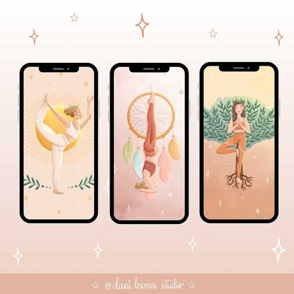 🧡 Yoga Zen Phone Wallpapers Bundle