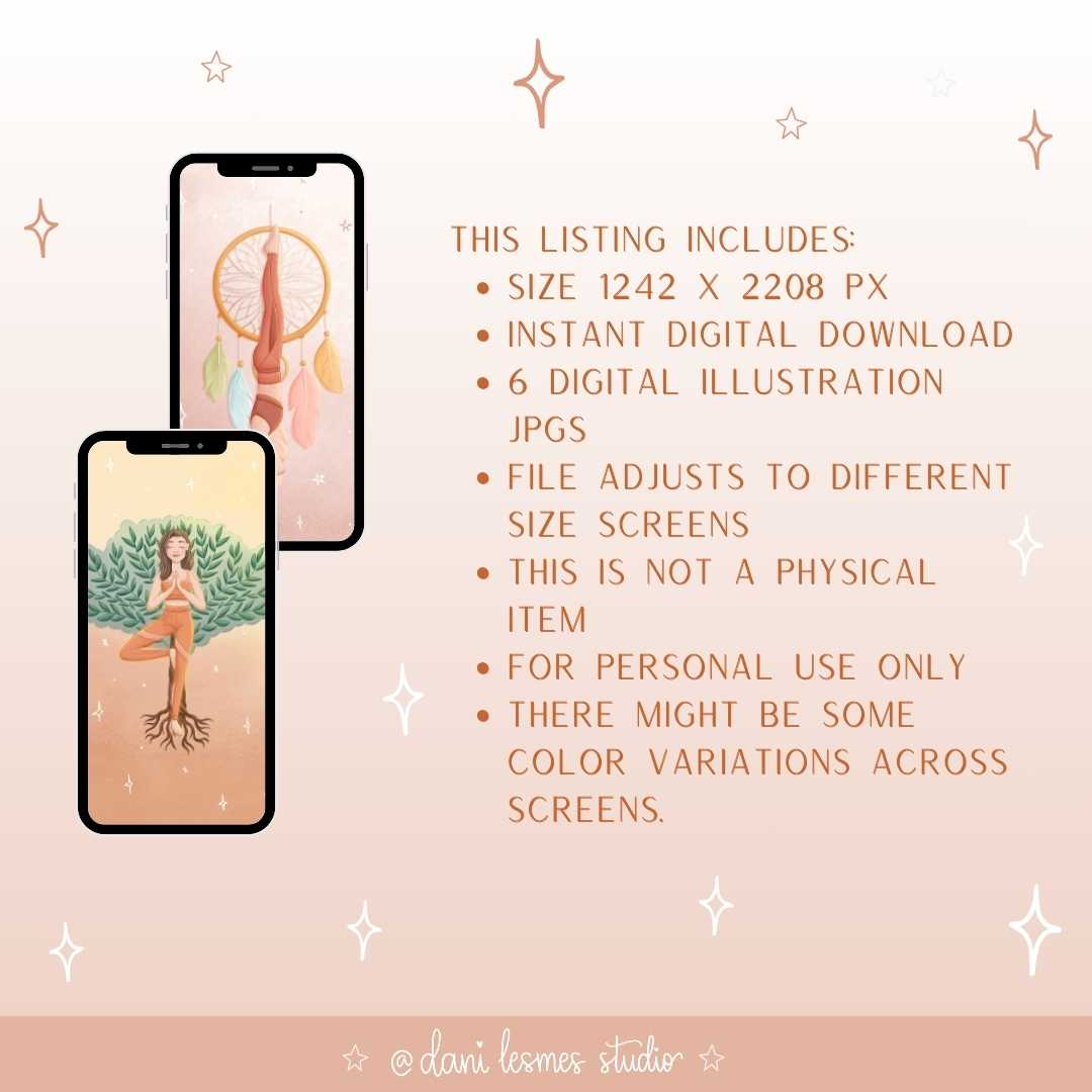 🧡 Yoga Zen Phone Wallpapers Bundle