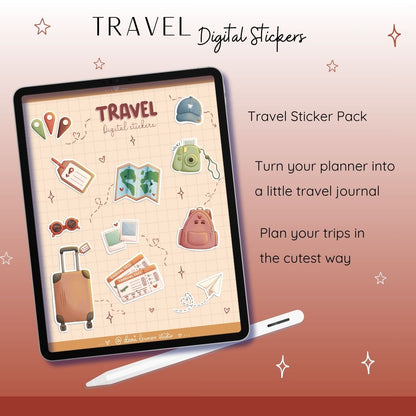 ✈️ Travel Digital Stickers
