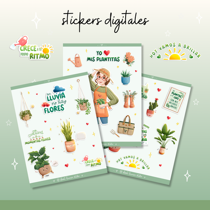 🪴 My Little Plants Stickers Collection