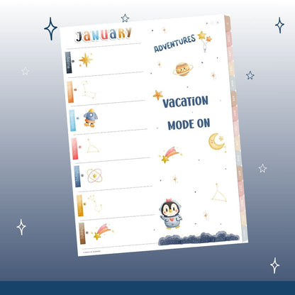 🚀 Space Adventures Digital Stickers