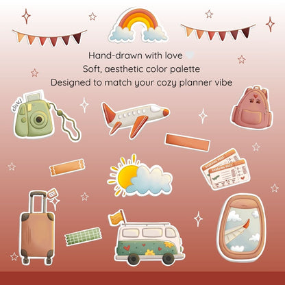 ✈️ Travel Digital Stickers