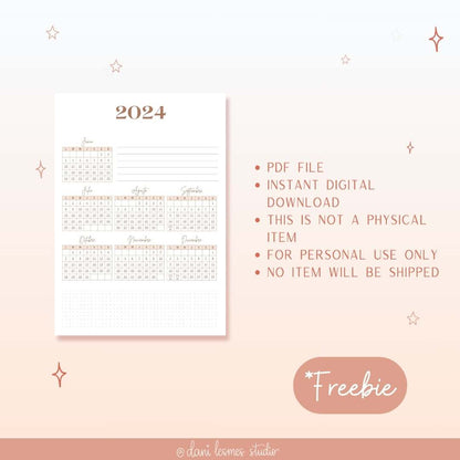 ⭐ Digital Planner | 7 months 2024