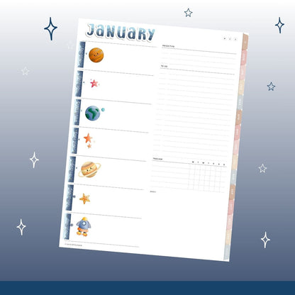 🚀 Space Adventures Digital Stickers